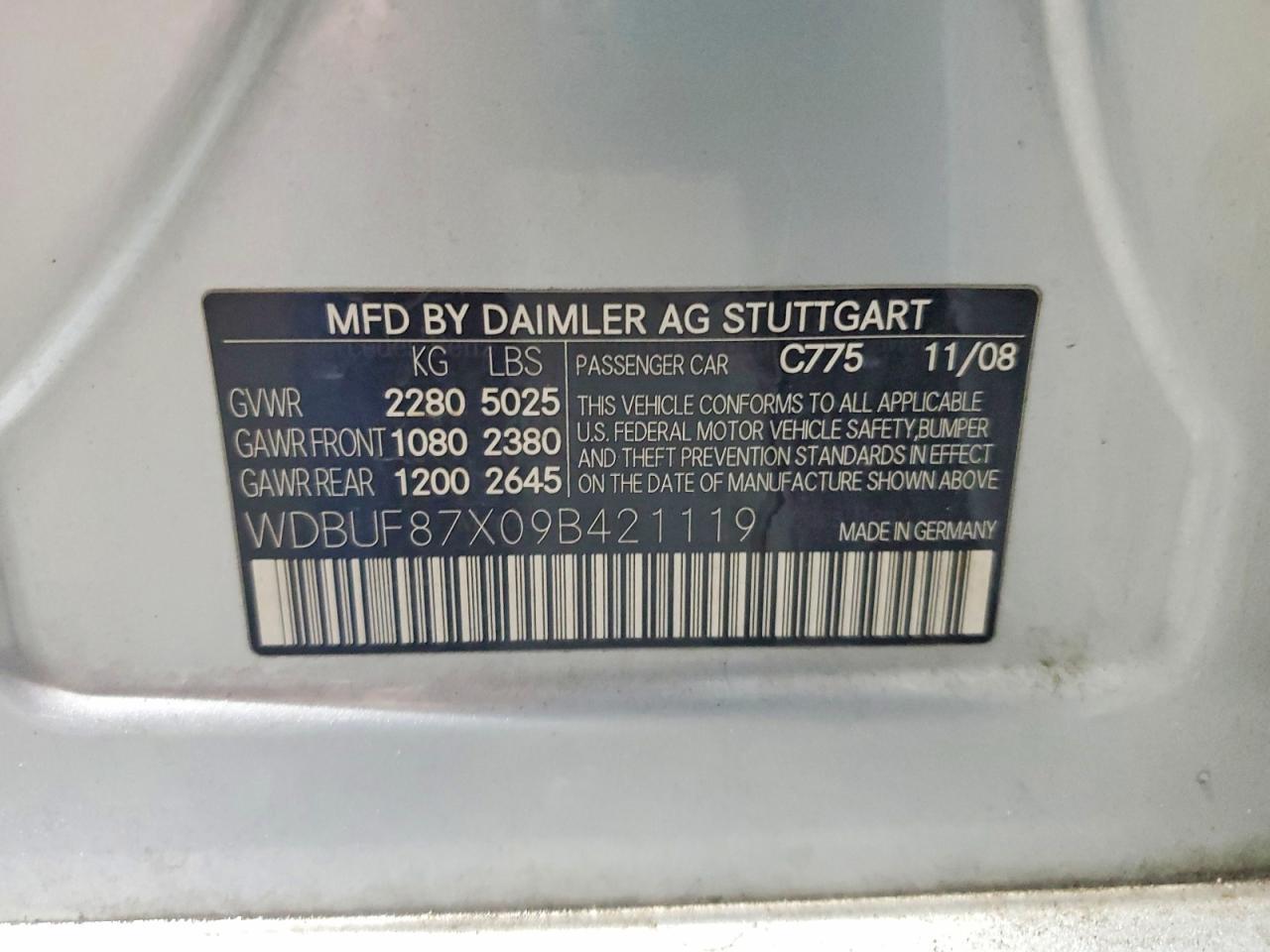 2009 Mercedes-Benz E 350 4matic