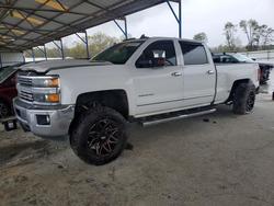 Salvage trucks for sale at Cartersville, GA auction: 2017 Chevrolet Silverado K2500 Heavy Duty LTZ