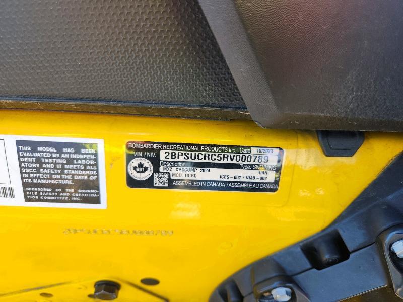 2024 Skidoo 2024 Other mxz xrs 850