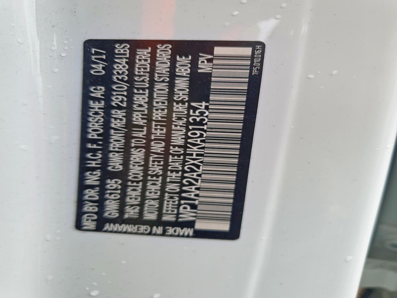 2017 Porsche Cayenne