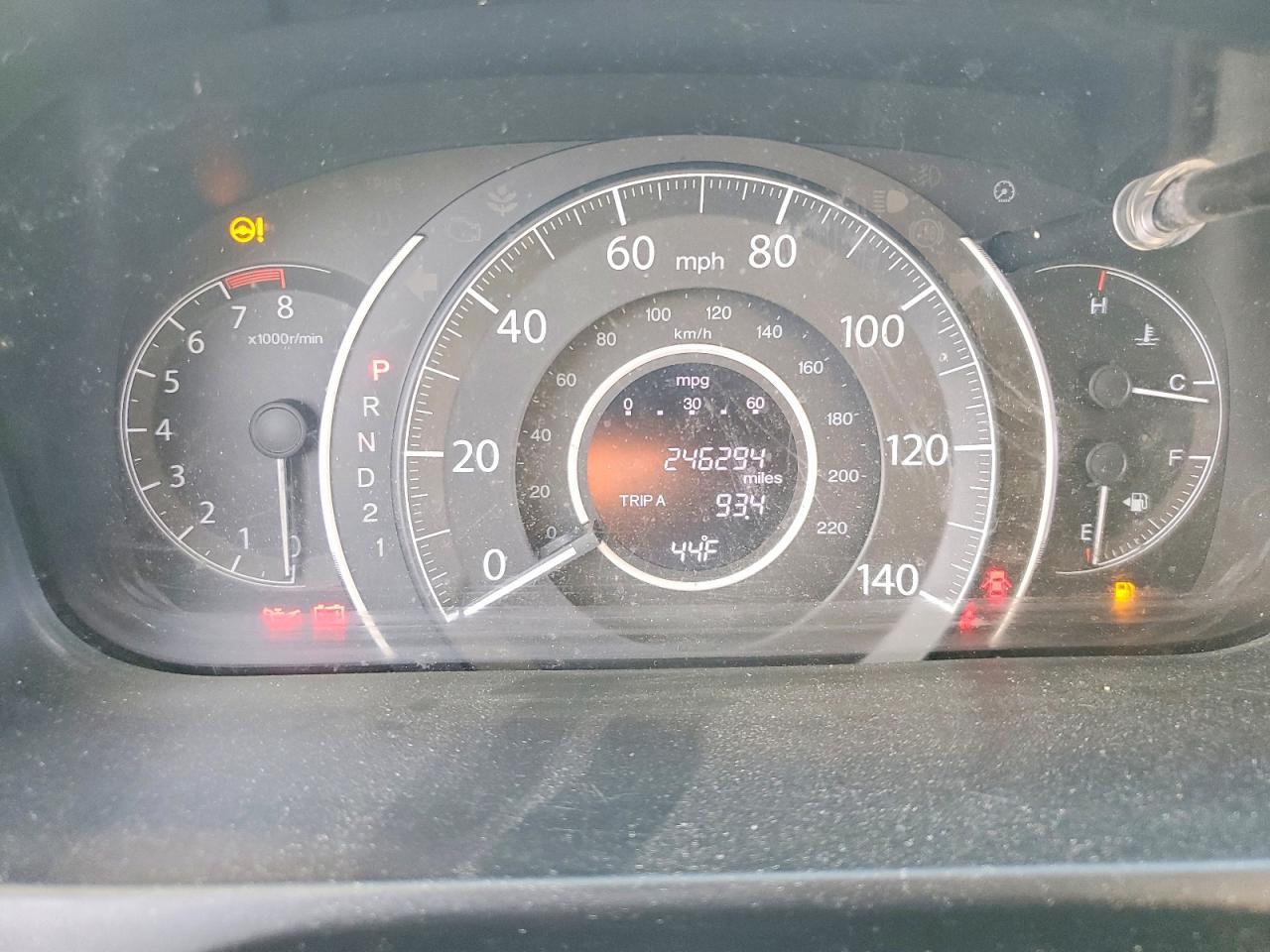 2012 Honda Cr-v exl
