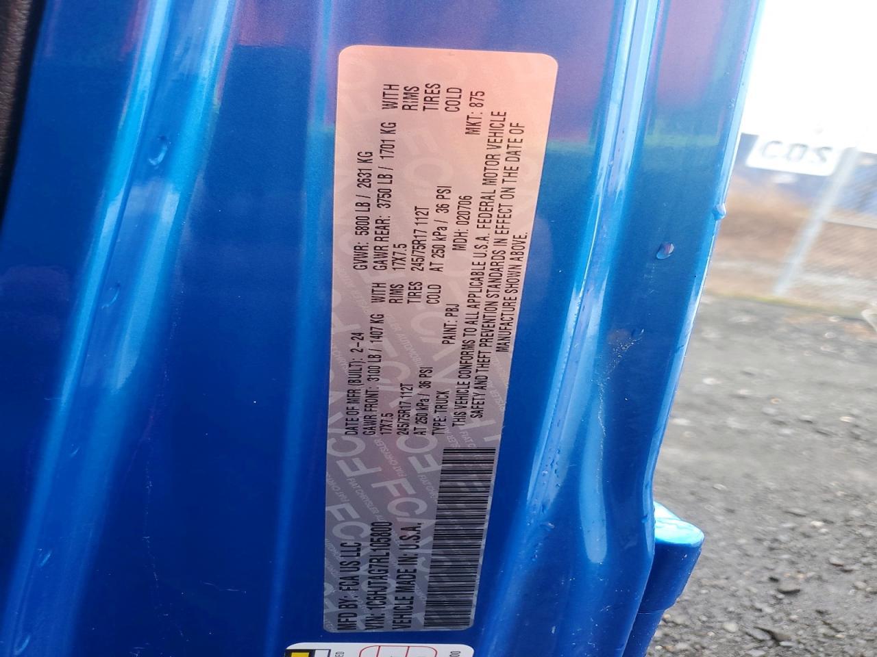 2024 Jeep Gladiator Sport