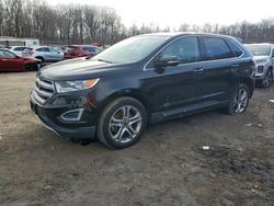 Ford Edge Titanium salvage cars for sale: 2015 Ford Edge Titanium