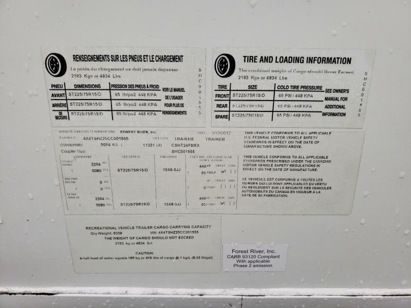 2012 Foresriver XLR-Trailer Other