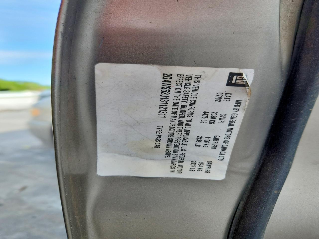 2003 Buick Century Custom