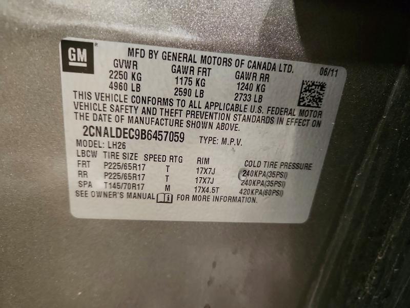 2011 Chevrolet Equinox lt