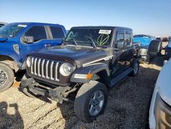 Salvage trucks for sale at Amarillo, TX auction: 2021 Jeep Gladiator Overland