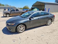 Chevrolet salvage cars for sale: 2016 Chevrolet Malibu lt