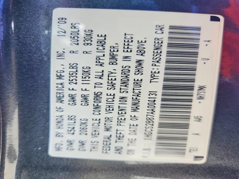 2010 Honda Accord exl