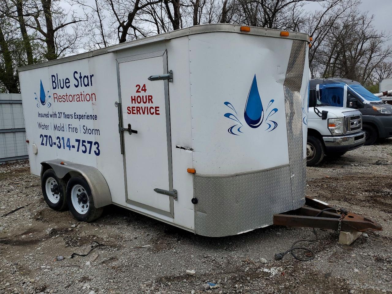 2015 Cargo Craft Enclosed Cargo Trailer