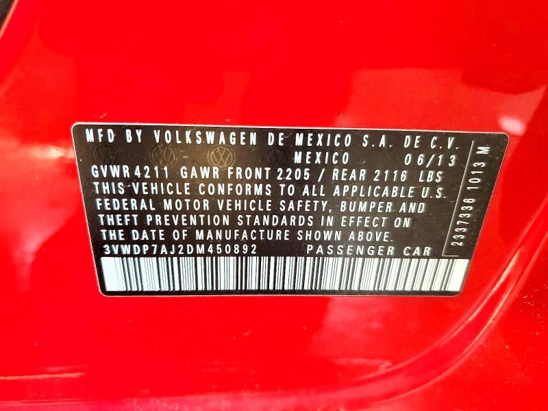 2013 Volkswagen Jetta se
