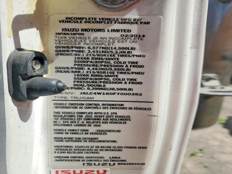 2015 Isuzu NPR HD