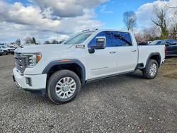 Salvage trucks for sale at Woodburn, OR auction: 2021 GMC Sierra K3500 Denali