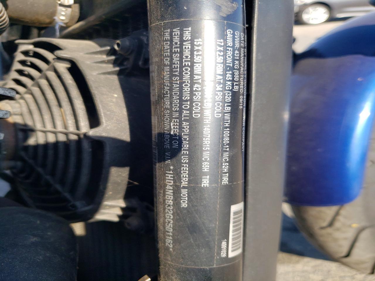 2016 Harley-Davidson XG750