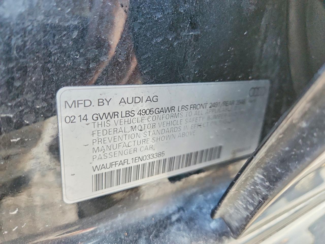 2014 Audi A4 Premium Plus