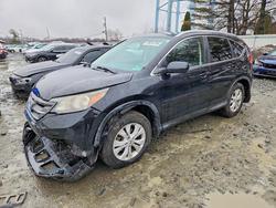 Honda salvage cars for sale: 2012 Honda Cr-v exl