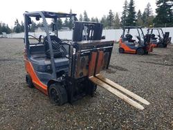 Toyota na-20 Fork salvage cars for sale: 2015 Toyota NA-20 Forklift  Warehouse Forklift