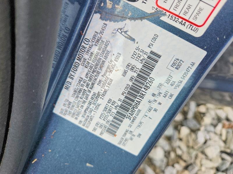 2011 Ford Fusion se
