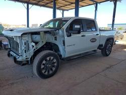 Salvage trucks for sale at Phoenix, AZ auction: 2022 Chevrolet Silverado C2500 Custom