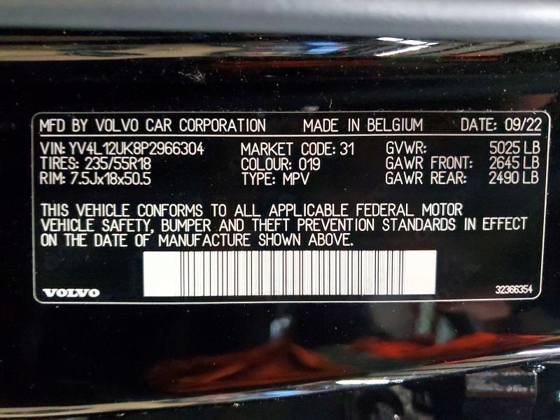 2023 Volvo Xc40 Core