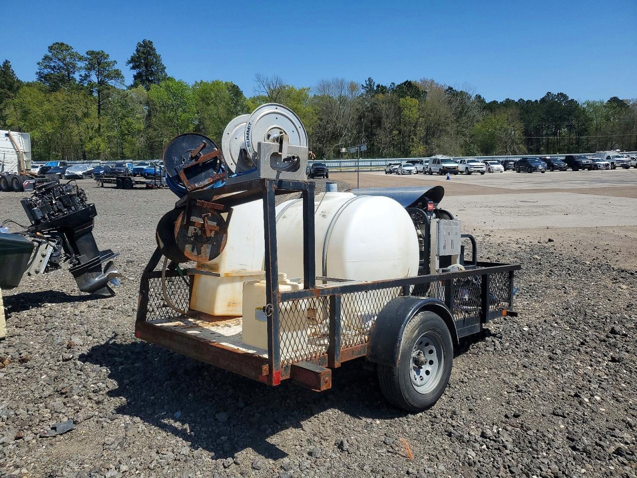 2024 Master Tow 3.5SG2W60X10 Utility Trailer With Pressure Washer