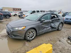 Ford Fusion salvage cars for sale: 2017 Ford Fusion se