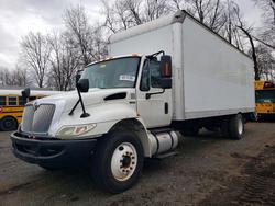 Salvage trucks for sale at New Britain, CT auction: 2015 International 4300 BOX Truck