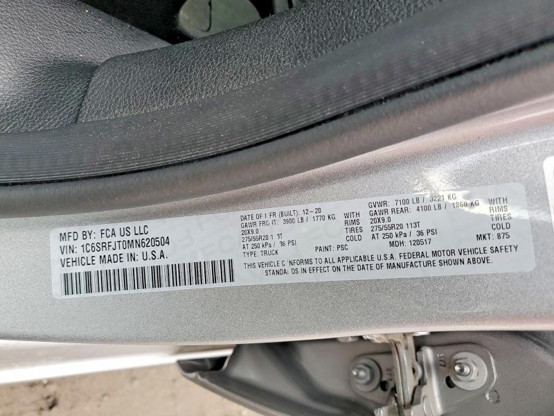2021 Dodge 1500 Laramie