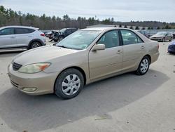 Vehiculos salvage en venta de Copart Windham, ME: 2004 Toyota Camry xle