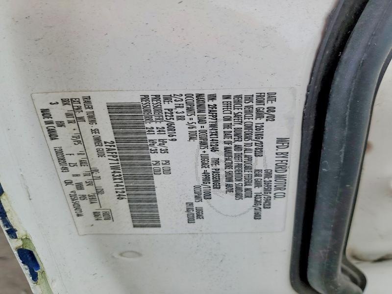 2003 Ford Crown Victoria Police Interceptor