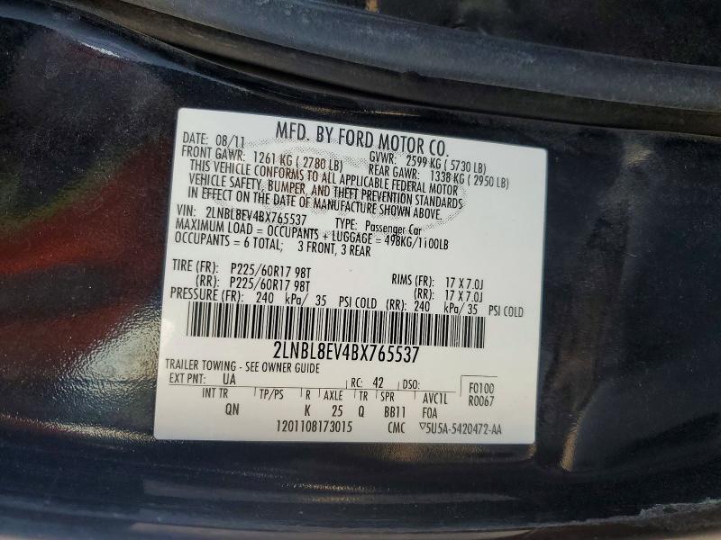 2011 Lincoln Town car Executive l