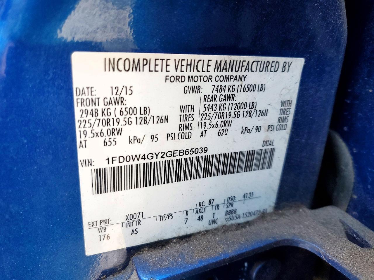 2016 Ford F450 Super Duty