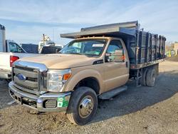 Ford salvage cars for sale: 2016 Ford F350 Super Duty Flatbed Truck