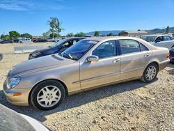 Mercedes-Benz S-class Vehiculos salvage en venta: 2003 Mercedes-Benz S 430