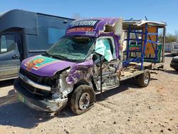 Salvage trucks for sale at Oklahoma City, OK auction: 2020 Chev Rolet Express Delivery Truck