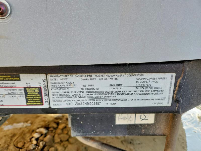 2022 Wack ER Neuson America LTV(PUM) Light Plant