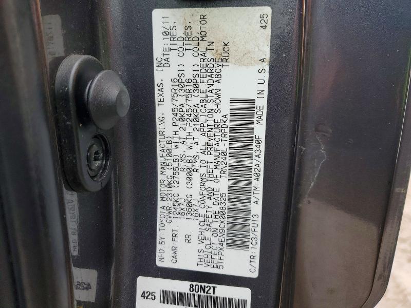 2012 Toyota Tacoma Base