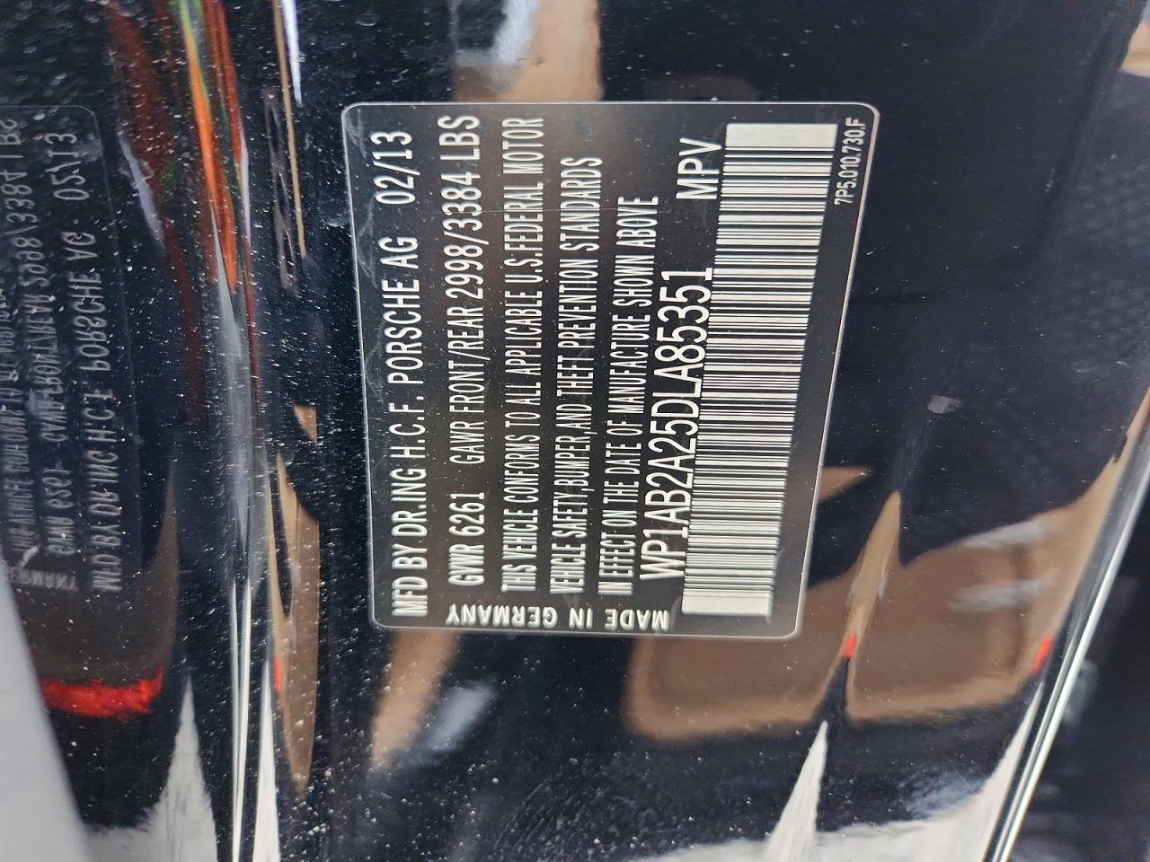 2013 Porsche Cayenne s