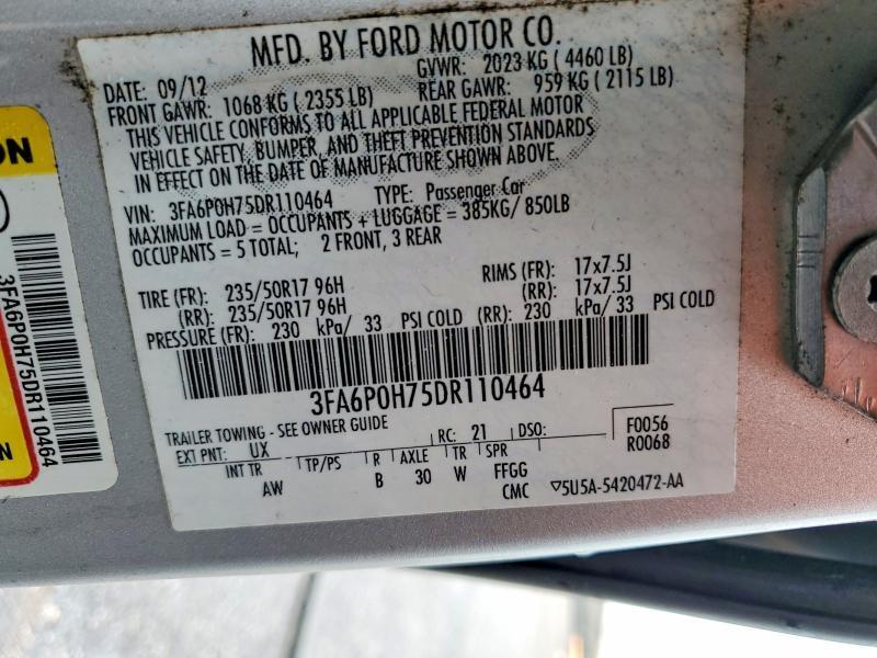 2013 Ford Fusion se