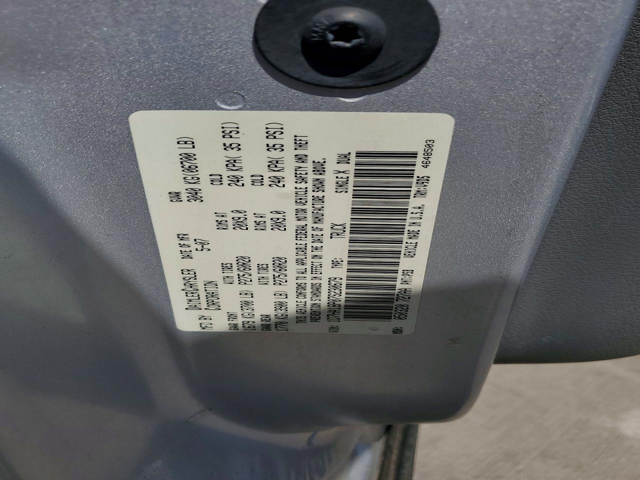 2007 Dodge RAM 1500 ST