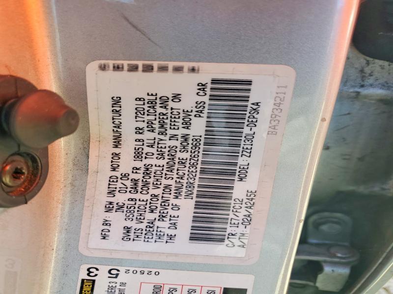 2006 Toyota Corolla s