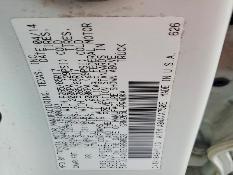 2014 Toyota Tacoma Prerunner V6