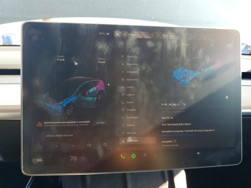 2022 Tesla Model y