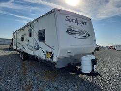 Salvage trucks for sale at Fresno, CA auction: 2007 Foresriver 2007 Forest River Sandpiper Camper