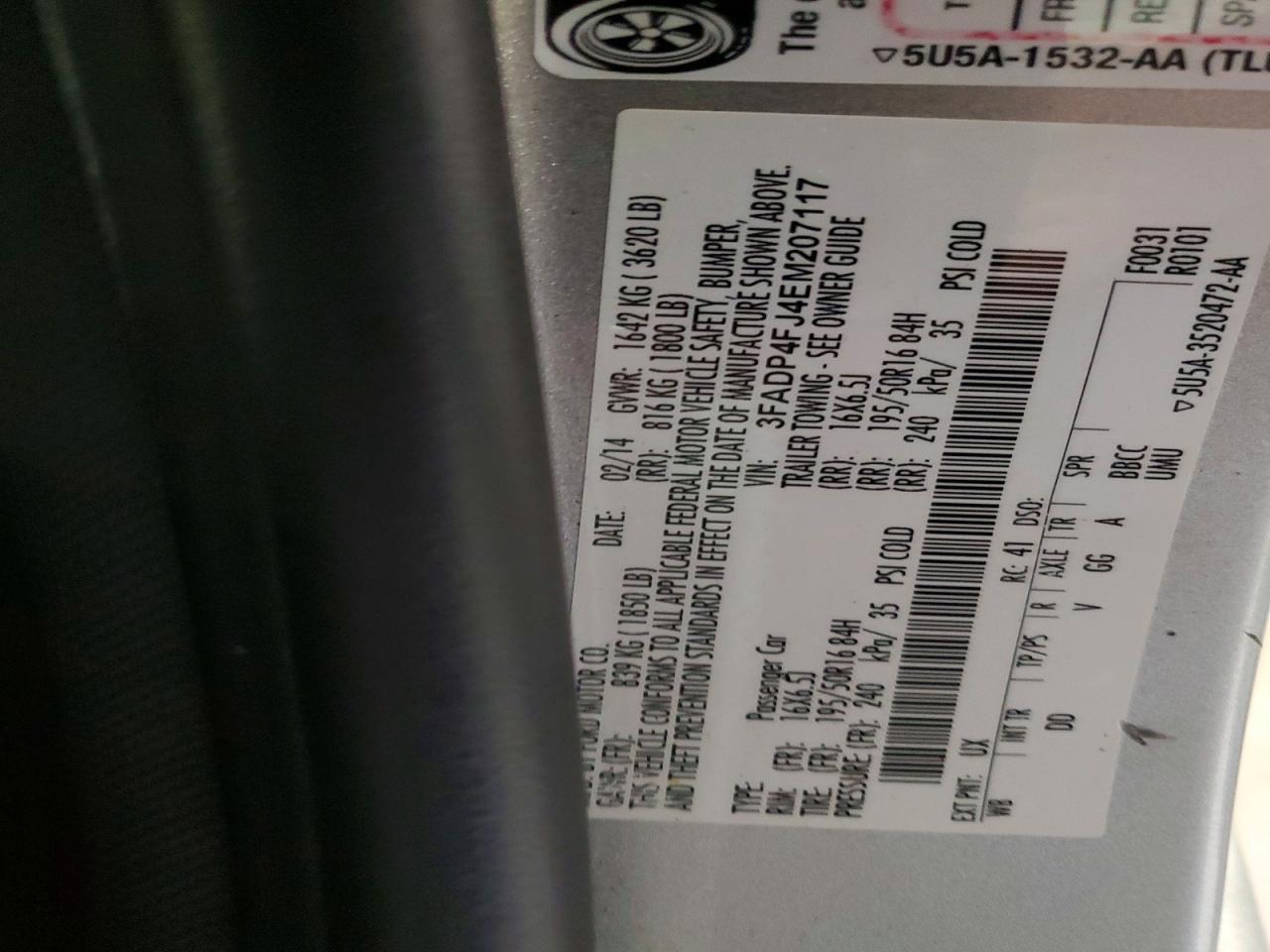 2014 Ford Fiesta Titanium