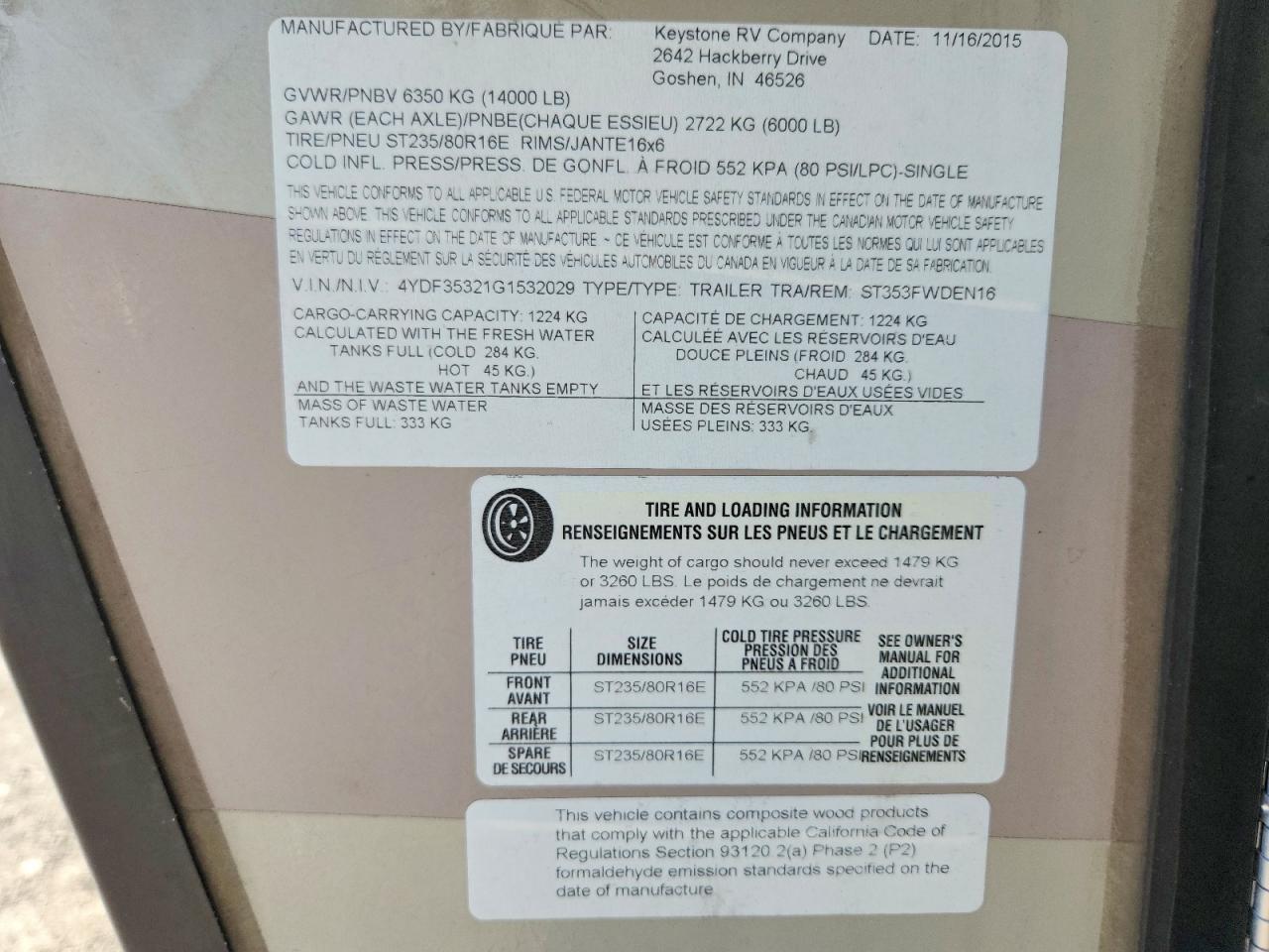 2016 Keystone Sprinter Camper