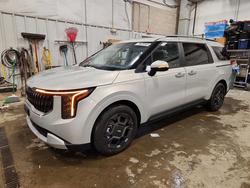 KIA salvage cars for sale: 2025 KIA Carnival Hybrid ex