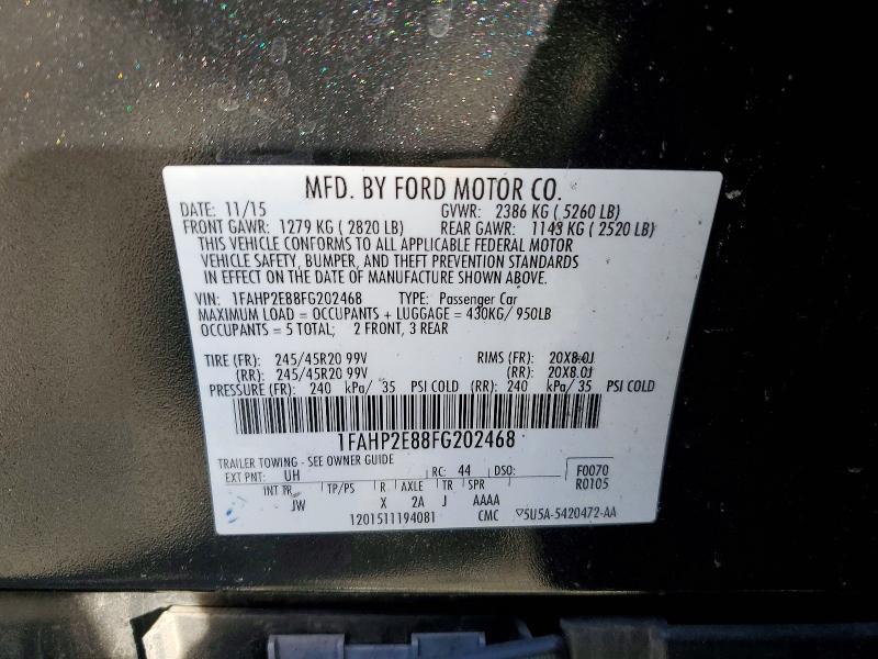 2015 Ford Taurus sel