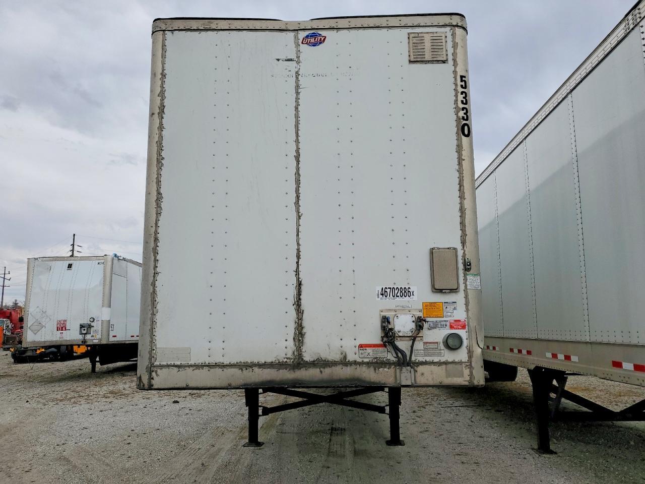 2021 Utility VS2DX DRY Van Trailer