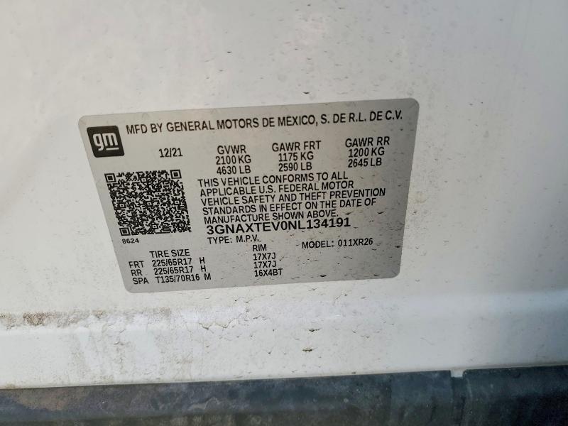 2022 Chevrolet Equinox lt